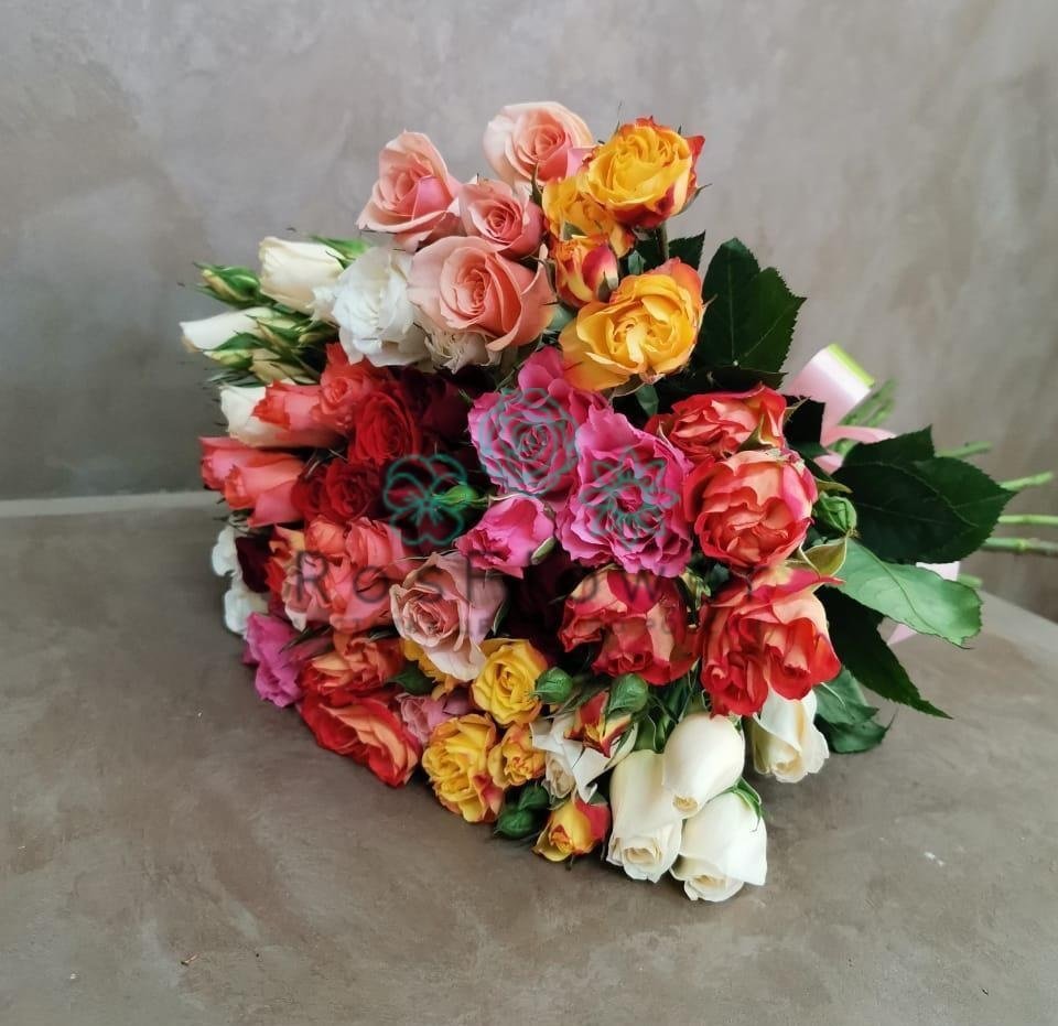 Букет цветов из: Розы в Пикалёво