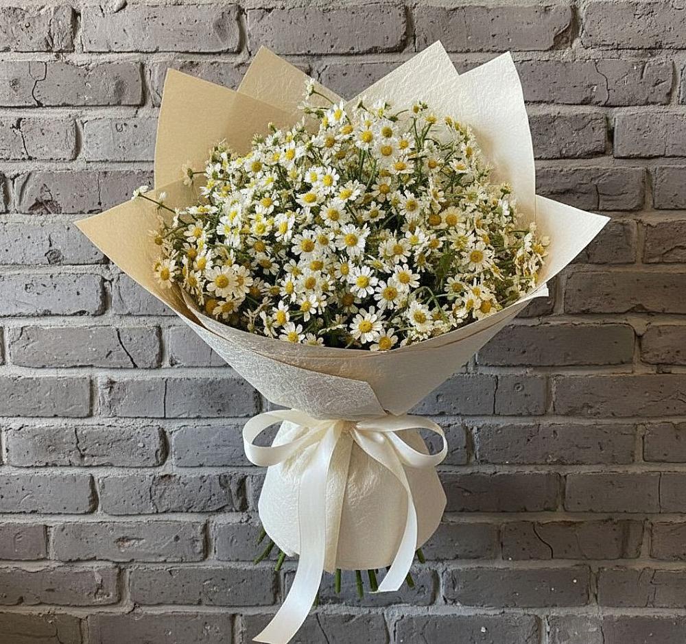 Букет цветов из: Ромашки в Пикалёво