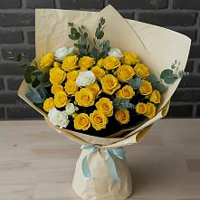 Букет цветов из:  Розы в Пикалёво