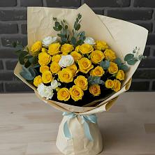 Букет цветов из:  Розы в Пикалёво