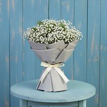 Букет цветов из:  Гипсофила в Пикалёво