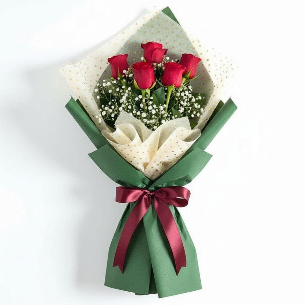 Букет цветов из: Розы в Пикалёво