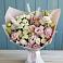 Букет цветов из: Альстромерии и Розы в Пикалёво