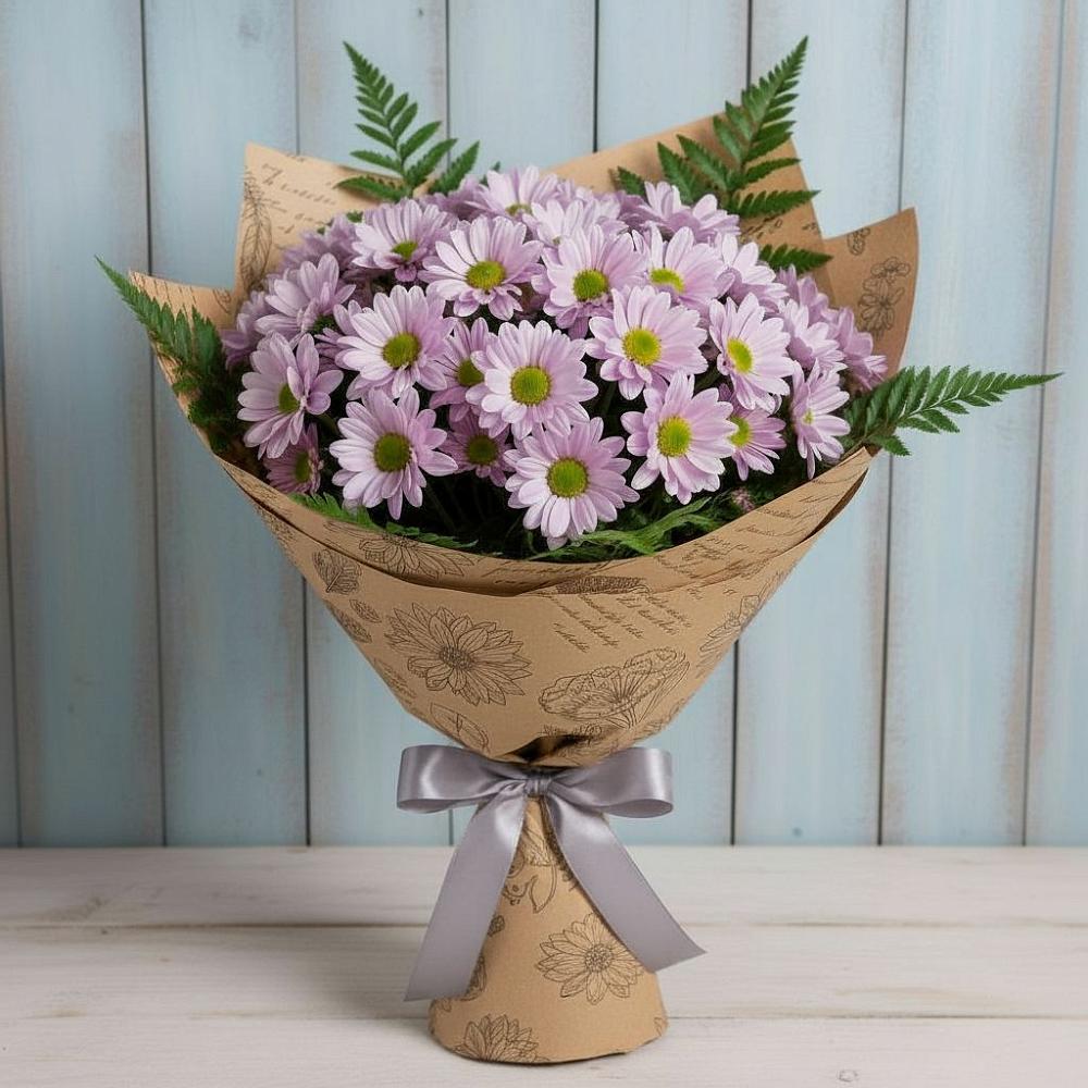 Букет цветов из: Хризантемы в Пикалёво