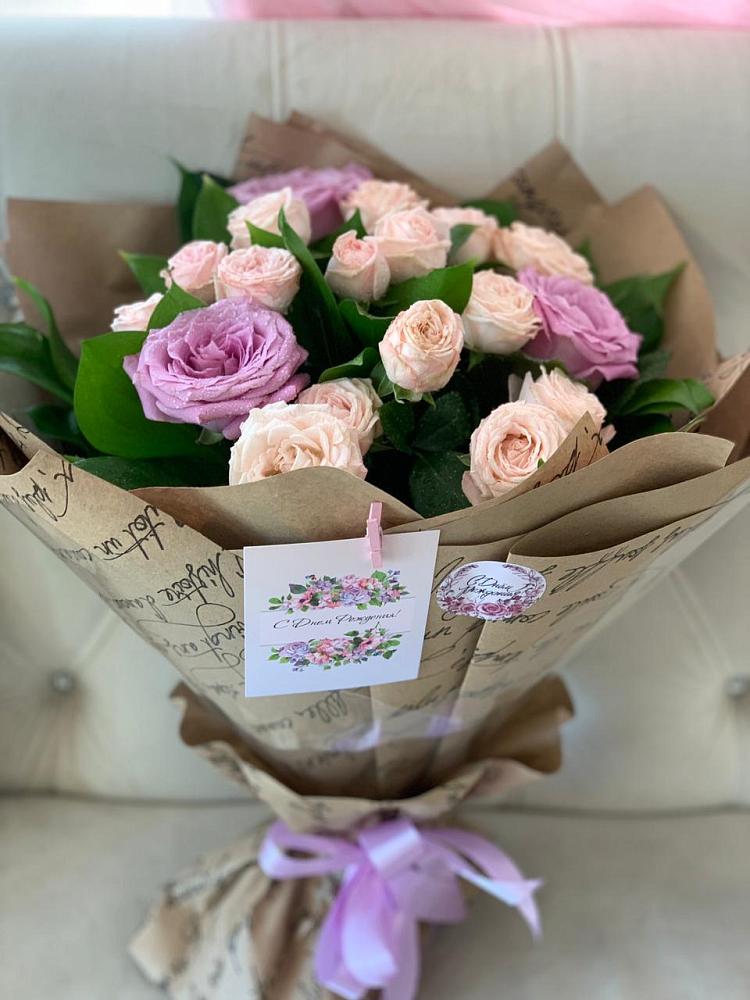 Букет цветов из: Розы в Пикалёво