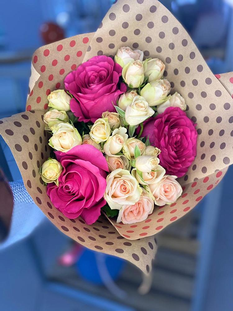 Букет цветов из: Розы в Пикалёво