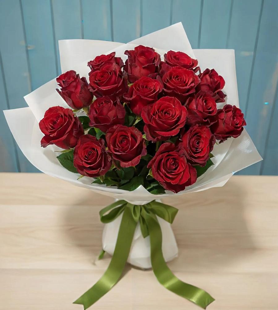 Букет Красные розы в Пикалёво
