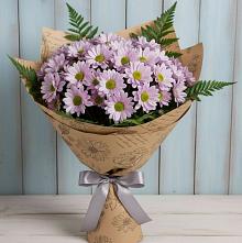 Букет цветов из:  Хризантемы в Пикалёво