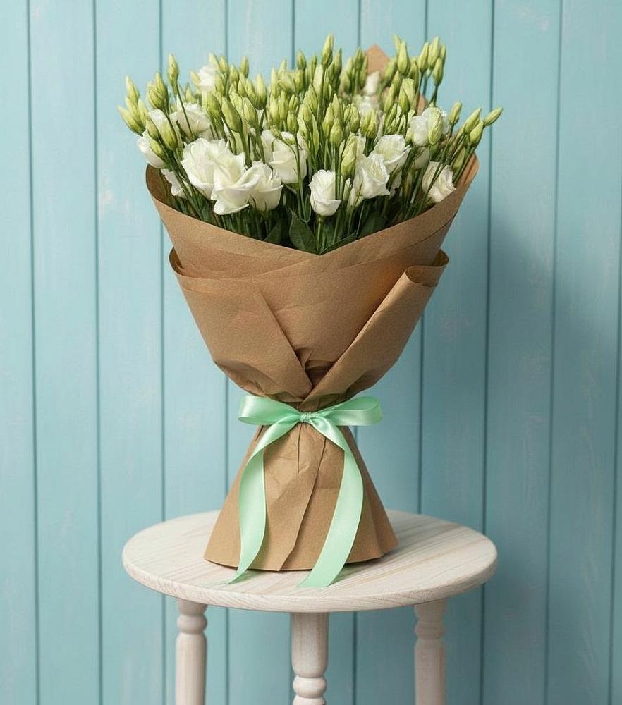 Букет цветов из: Лизиантусы в Пикалёво