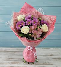 Букет цветов из:  Герберы #REPLACE_PRED# Пикалёво