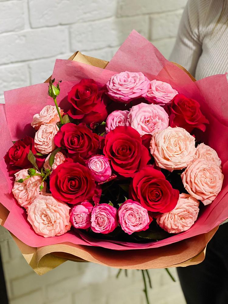 Букет цветов из: Розы в Пикалёво