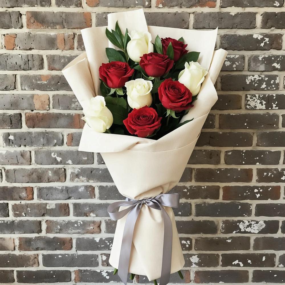 Букет цветов из: Розы в Пикалёво