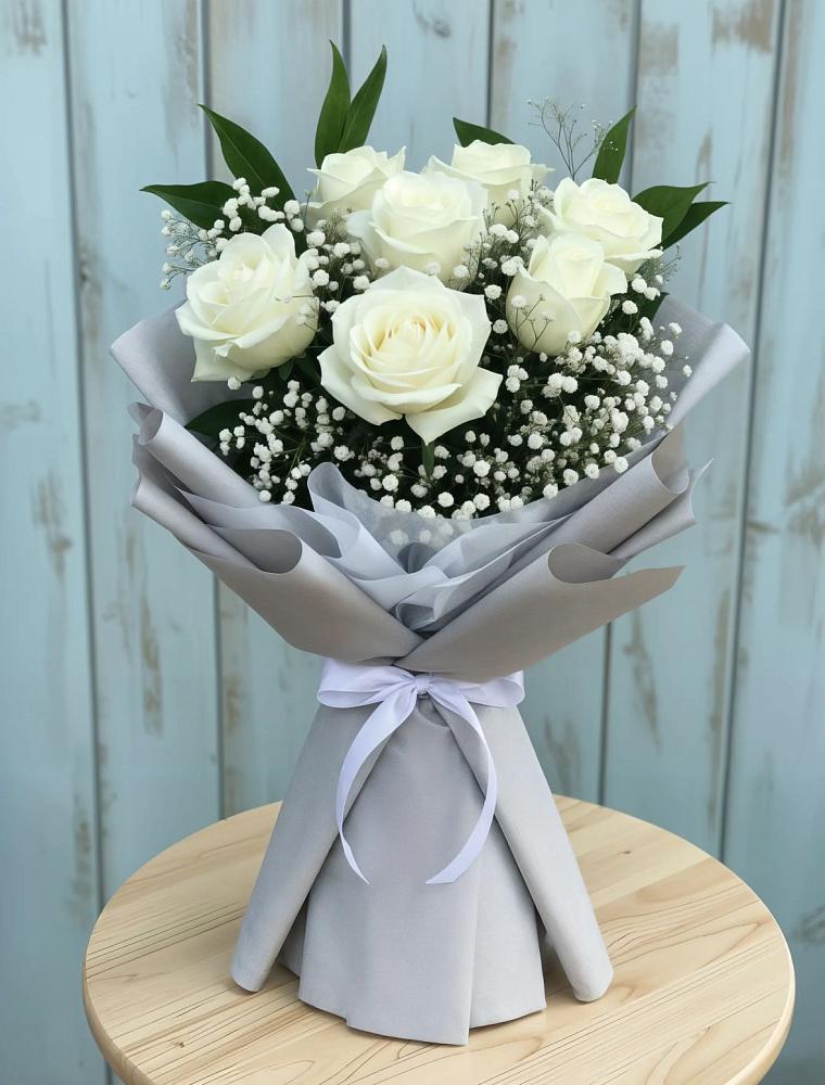 Букет цветов из: Розы в Пикалёво