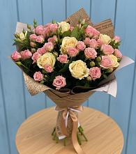 Букет цветов из:  Розы в Пикалёво