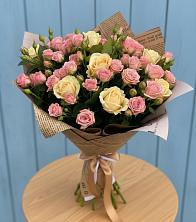 Букет цветов из:  Розы в Пикалёво