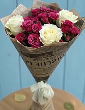 Букет цветов из:  Розы в Пикалёво