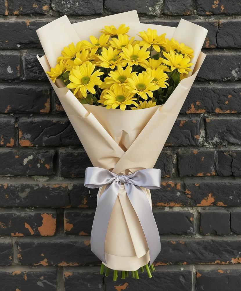 Букет цветов из: Хризантемы в Пикалёво
