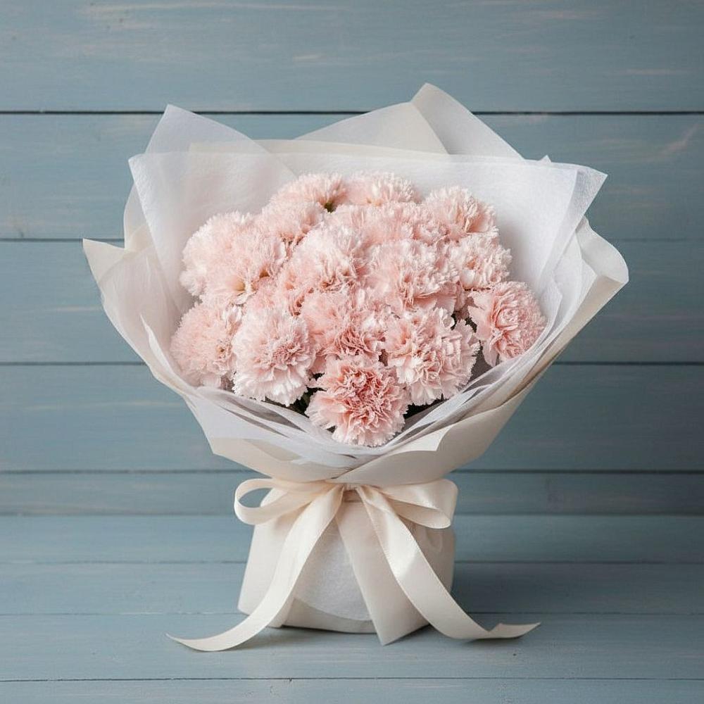 Букет цветов из: Гвоздики в Пикалёво