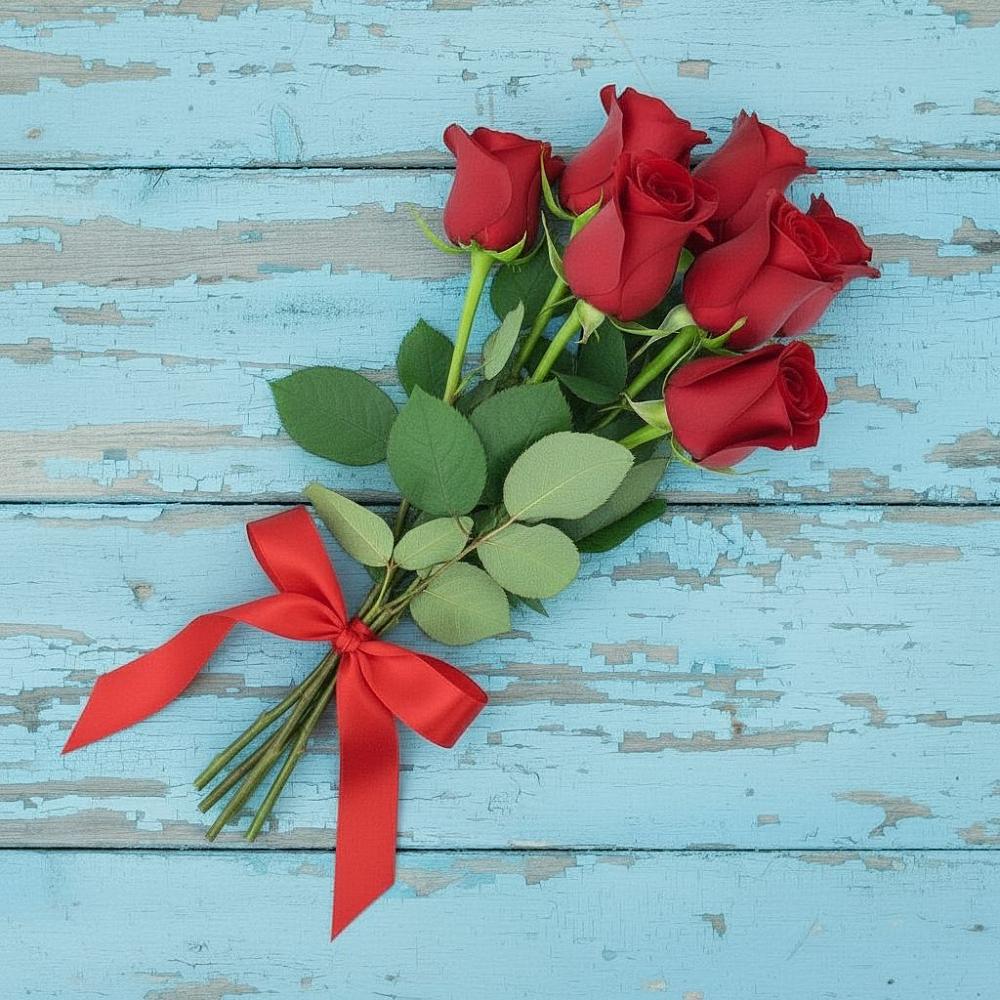 Букет Красные розы в Пикалёво