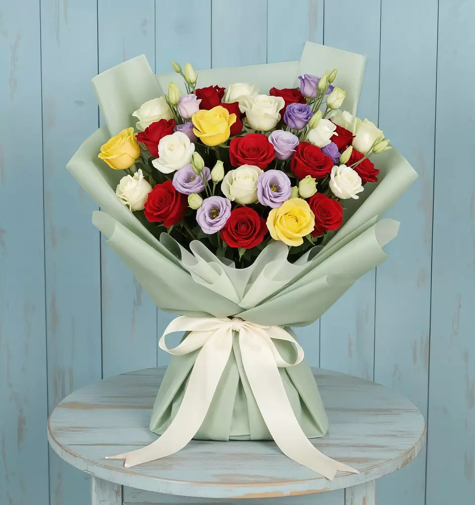 Букет цветов из: Розы в Пикалёво