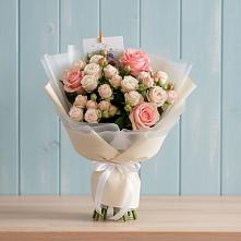 Букет цветов из:  Розы в Пикалёво