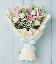Букет цветов из:  Лилии в Пикалёво