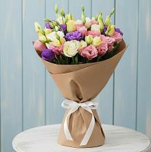 Букет цветов из:  Лизиантусы в Пикалёво