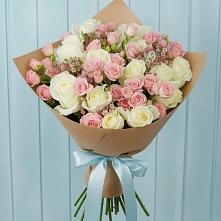Букет цветов из:  Розы в Пикалёво